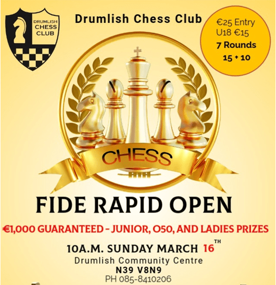Drumlish FIDE Rapid&nbsp;2025